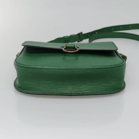 LOUIS VUITTON Epi Saint Cloud GM Shoulder Bag Green M52194 - Picture 9 of 13